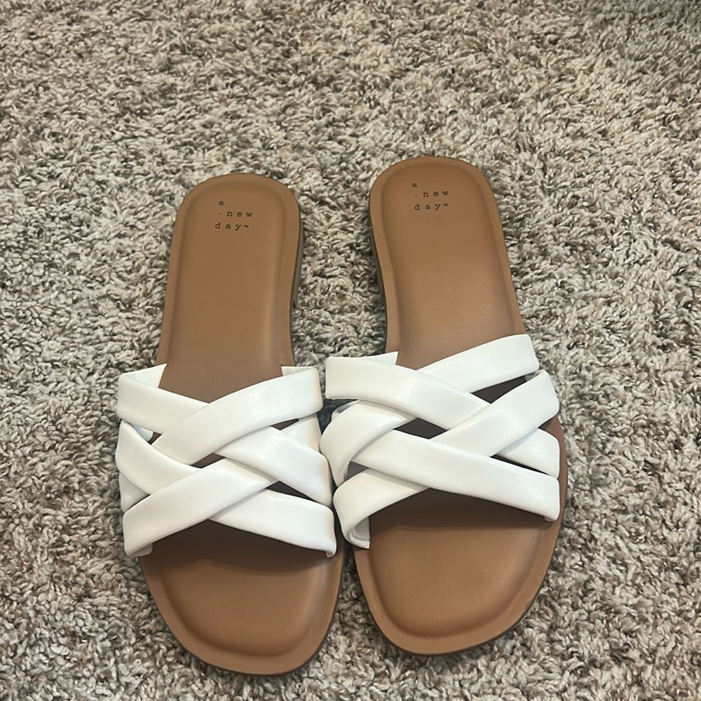 White Sandals